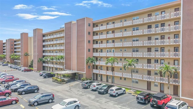 500 NE 12th Ave Unit 407, Hallandale Beach, FL 33009 - view of apartment building / complex with uncovered parking