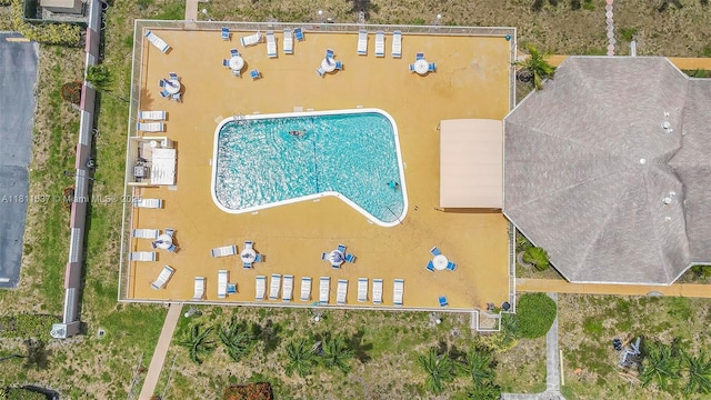 500 NE 12th Ave Unit 407, Hallandale Beach, FL 33009 - aerial view of a pool