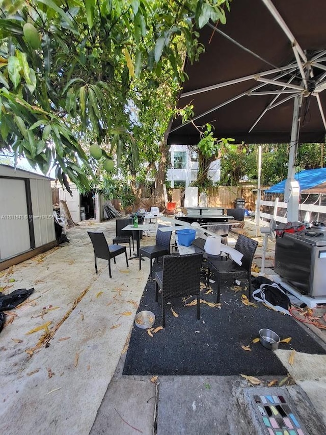 5731 NW 6th Ave, Miami, FL 33127 - view of patio / terrace with outdoor dining area