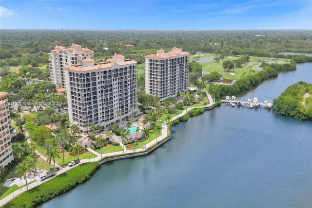 13627 Deering Bay Dr Unit 402, Coral Gables, FL 33158 - view of property location with a nearby body of water and apartment complex
