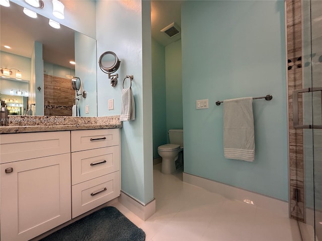 16306 SW 11th St, Pembroke Pines, FL 33027 - full bathroom with toilet, tiled shower, vanity, and baseboards