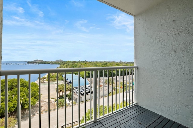 150 SE 25th Rd Unit 10K, Miami, FL 33129 - balcony featuring a water view