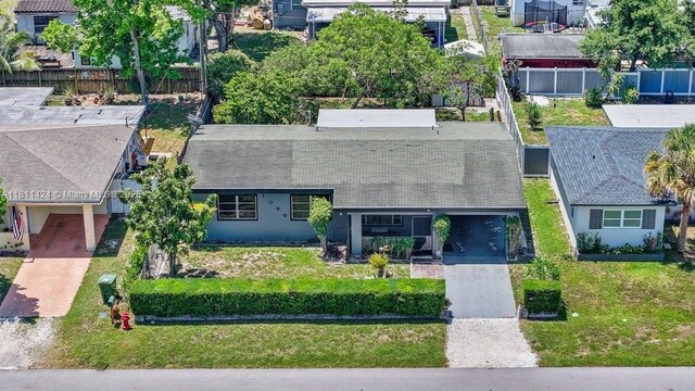 1090 SW 31st St, Fort Lauderdale, FL 33315 - aerial view of residential area