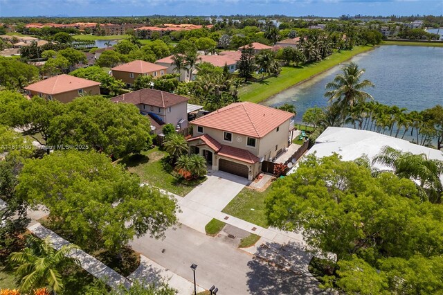 21241 SW 88th Pl, Cutler Bay, FL 33189 - aerial view of residential area featuring a large body of water