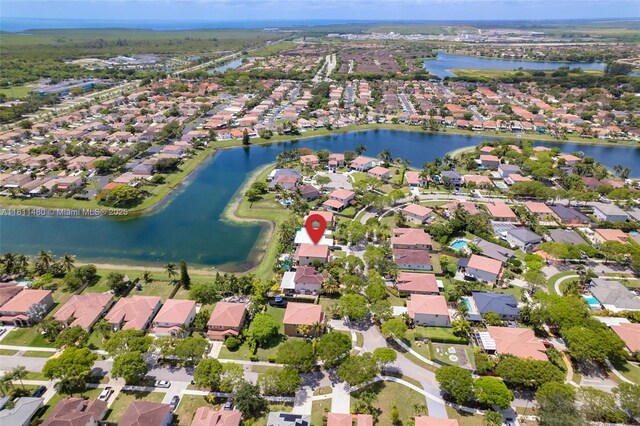 21241 SW 88th Pl, Cutler Bay, FL 33189 - view of property location featuring a nearby body of water and nearby suburban area
