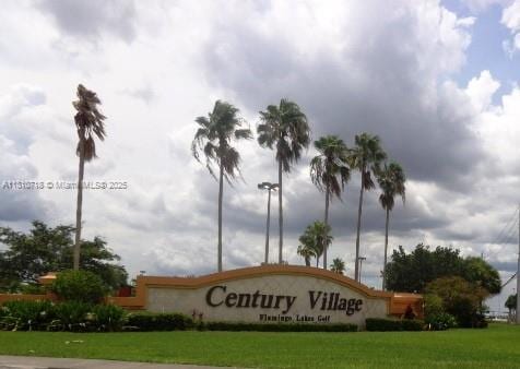 13700 SW 14th St Unit 412D, Pembroke Pines, FL 33027 - community / neighborhood sign with a yard