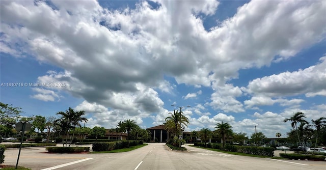 13700 SW 14th St Unit 412D, Pembroke Pines, FL 33027 - view of road featuring street lights