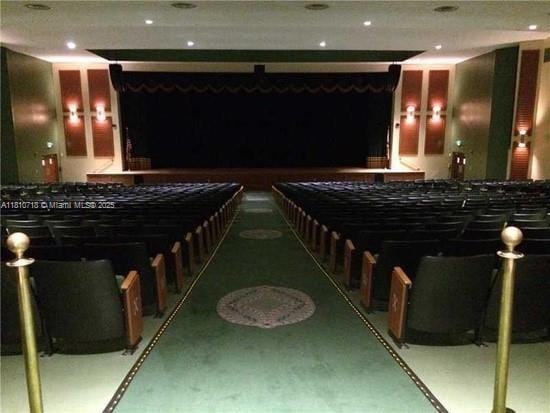 13700 SW 14th St Unit 412D, Pembroke Pines, FL 33027 - view of home theater