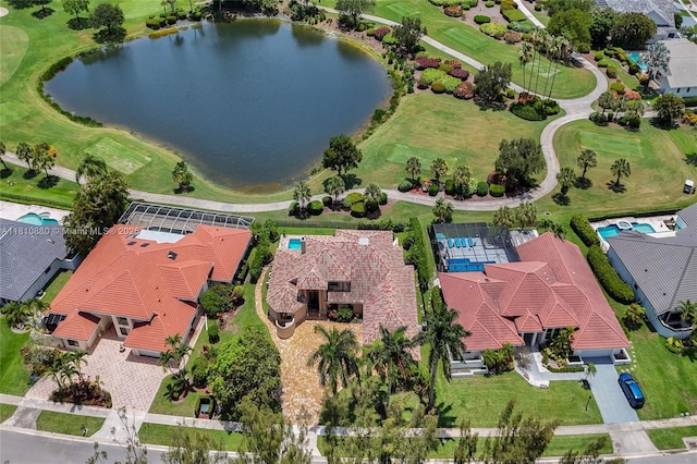 10427 Stonebridge Blvd, Boca Raton, FL 33498 - bird's eye view of a nearby body of water and a golf club