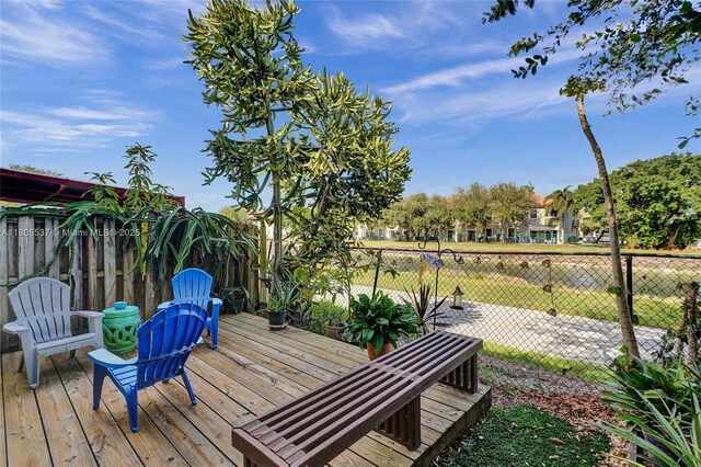 3721 NE 4th Unit 4Th, Homestead, FL 33033 - view of deck