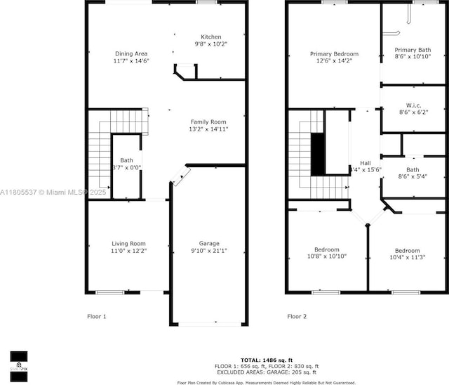 3721 NE 4th Unit 4Th, Homestead, FL 33033 - property floor plan