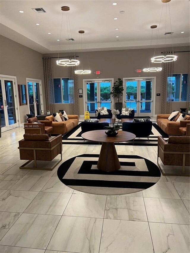 495 NE 5th Way, Florida City, FL 33034 - community lobby featuring recessed lighting and a high ceiling
