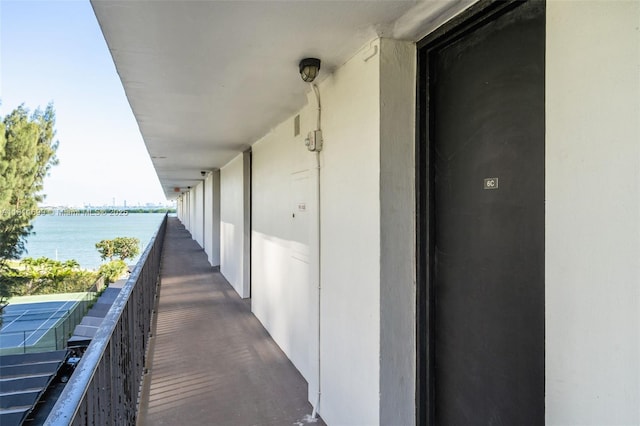 770 NE 69th St Unit 6C, Miami, FL 33138 - balcony with a water view