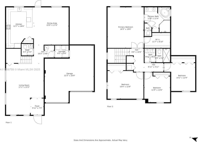 24083 SW 112th Pl, Homestead, FL 33032 - view of property floor plan