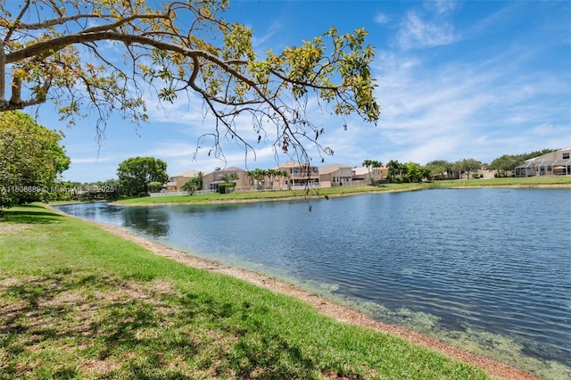 7059 Copperfield Cir, Lake Worth, FL 33467 - water view with nearby suburban area