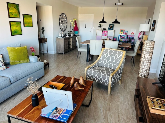 575 Crandon Blvd Unit 808, Key Biscayne, FL 33149 - living area with baseboards