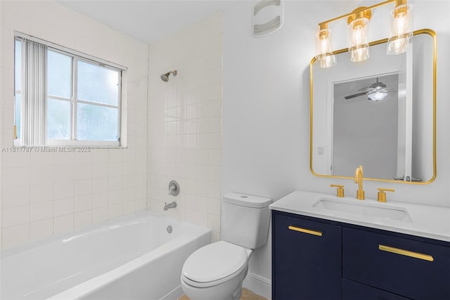 12154 Saint Andrews Pl Unit 112, Miramar, FL 33025 - full bath featuring toilet, vanity, and shower / bath combination