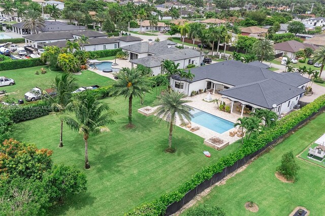 20120 SW 133rd Ave, Miami, FL 33177 - aerial view of residential area featuring a pool area