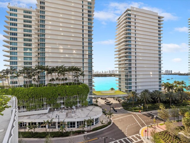500 Alton Rd Unit 805, Miami Beach, FL 33139 - view of building exterior featuring a water view and a city view