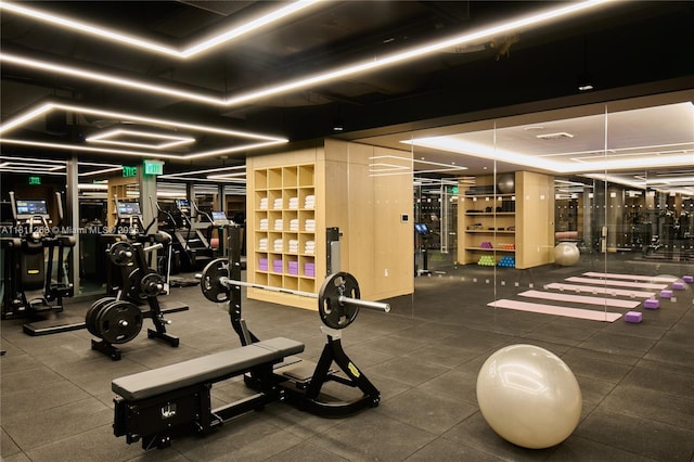 500 Alton Rd Unit 805, Miami Beach, FL 33139 - view of exercise room