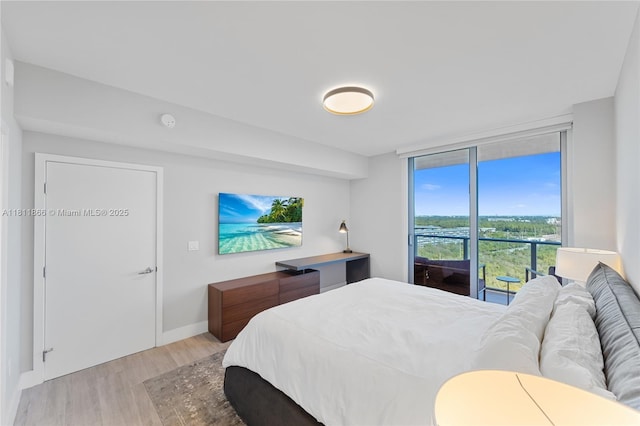 16385 NE Biscayne Blvd Unit 1901Storage, North Miami Beach, FL 33160 - bedroom featuring light wood-style flooring and baseboards