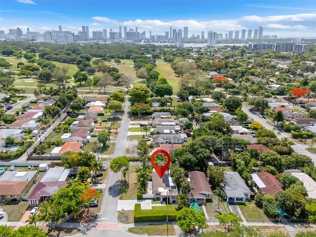 17491 NE 19th Ave, North Miami Beach, FL 33162 - drone / aerial view of city skyline