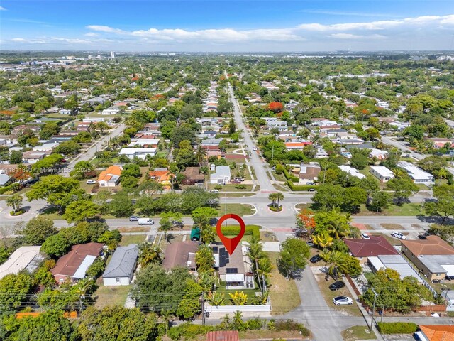 17491 NE 19th Ave, North Miami Beach, FL 33162 - aerial perspective of suburban area