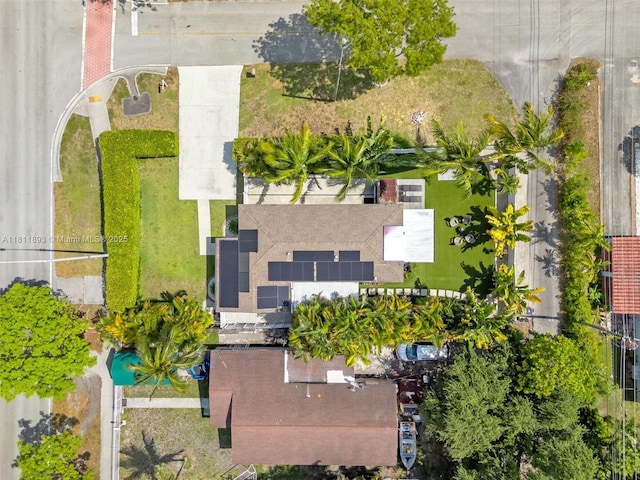 17491 NE 19th Ave, North Miami Beach, FL 33162 - drone / aerial view of a pool area