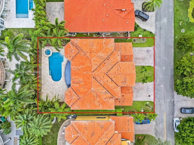 19347 SW 79th Pl, Cutler Bay, FL 33157 - view of property location featuring a pool area and property boundaries highlighted