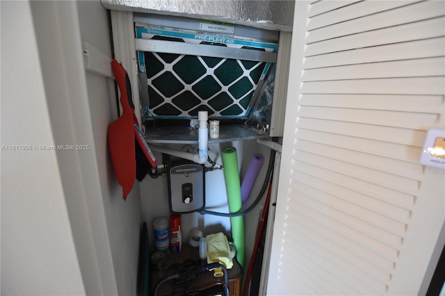 2862 W Crosley Dr Unit C, West Palm Beach, FL 33415 - view of utility room