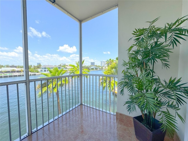 2097 S Ocean Dr Unit 302, Hallandale Beach, FL 33009 - balcony featuring a water view