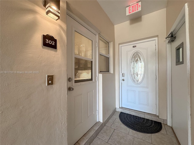 2097 S Ocean Dr Unit 302, Hallandale Beach, FL 33009 - foyer featuring light tile patterned flooring