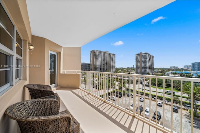 1950 S Ocean Dr Unit 7F, Hallandale Beach, FL 33009 - balcony featuring a city view