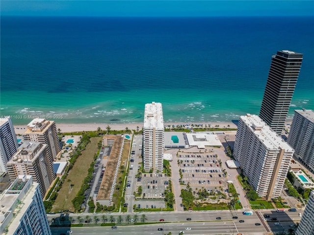 1950 S Ocean Dr Unit 7F, Hallandale Beach, FL 33009 - drone / aerial view of expansive coastline