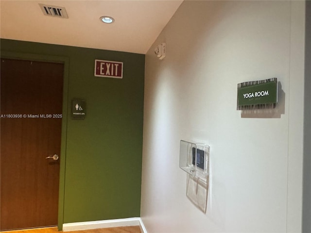 2641 N Flamingo Rd Unit 1001N, Sunrise, FL 33323 - hall with baseboards and recessed lighting