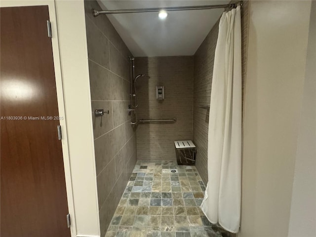 2641 N Flamingo Rd Unit 1001N, Sunrise, FL 33323 - full bathroom featuring tiled shower