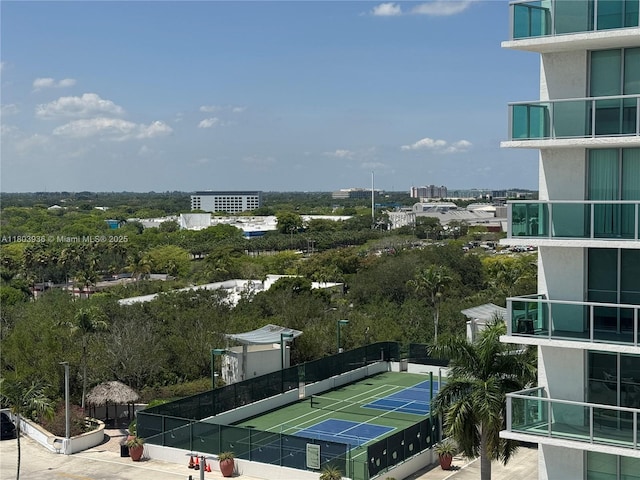 2641 N Flamingo Rd Unit 1001N, Sunrise, FL 33323 - view of tennis court