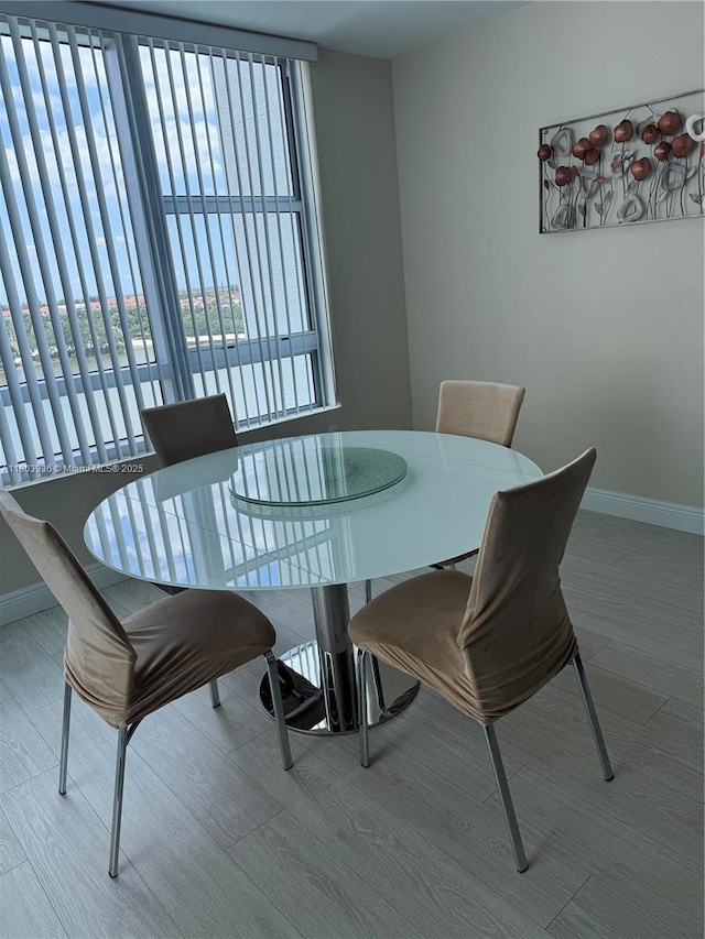 2641 N Flamingo Rd Unit 1001N, Sunrise, FL 33323 - dining room with healthy amount of natural light and baseboards
