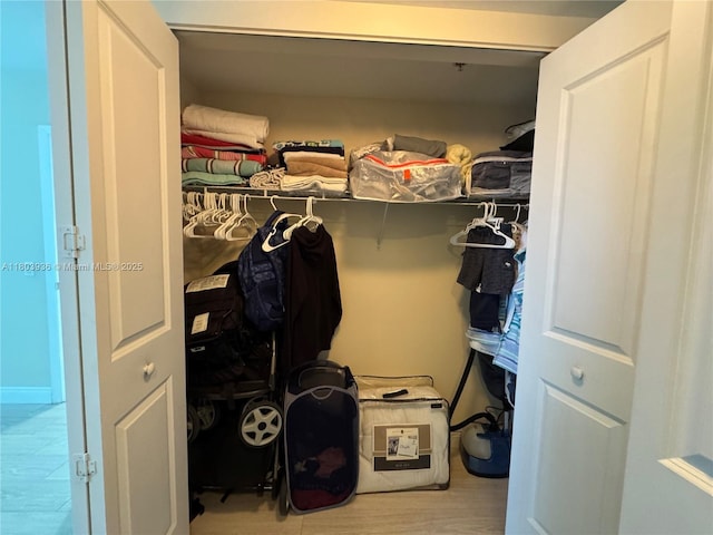 2641 N Flamingo Rd Unit 1001N, Sunrise, FL 33323 - walk in closet with wood finished floors