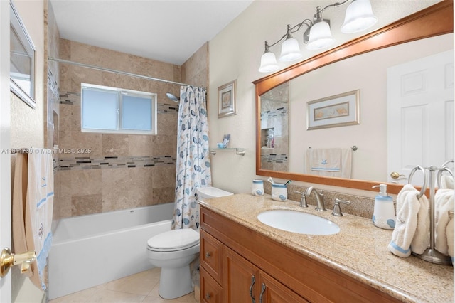 9703 NW 20th St, Coral Springs, FL 33071 - full bath with tile patterned floors, vanity, and shower / tub combo