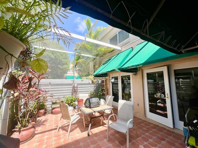 14362 SW 96th Ln, Miami, FL 33186 - view of patio featuring a lanai