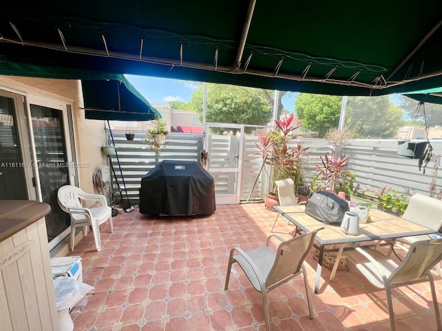 14362 SW 96th Ln, Miami, FL 33186 - view of patio / terrace with grilling area