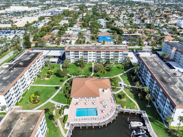 2525 Florida Blvd Unit 530, Delray Beach, FL 33483 - aerial overview of property's location with a pool and apartment complex