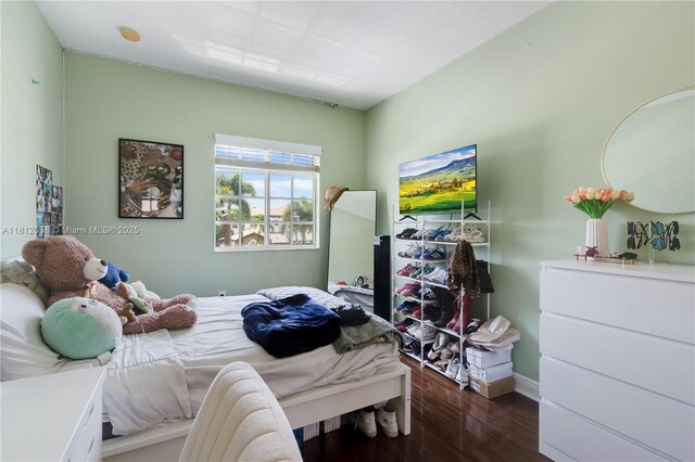 1724 SW 154th Path, Miami, FL 33185 - bedroom featuring wood finished floors and baseboards