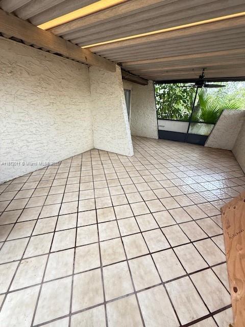 9423 NW 65th St Unit E2, Tamarac, FL 33321 - view of unfurnished sunroom