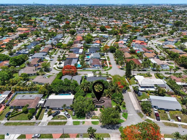 12531 SW 37th Ter, Miami, FL 33175 - aerial view of property and surrounding area featuring nearby suburban area