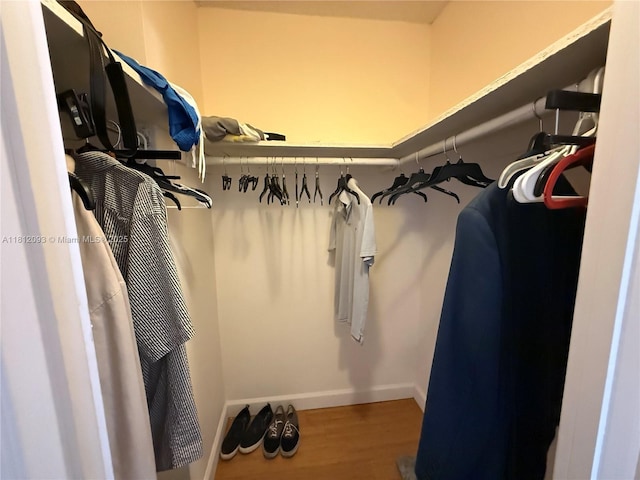 18051 Biscayne Blvd Unit 1505, Aventura, FL 33160 - spacious closet featuring wood finished floors