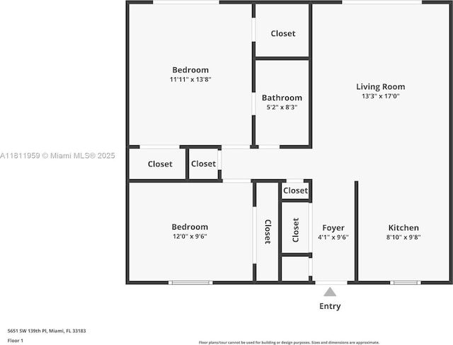 5651 SW 139th Pl, Miami, FL 33183 - home floor plan