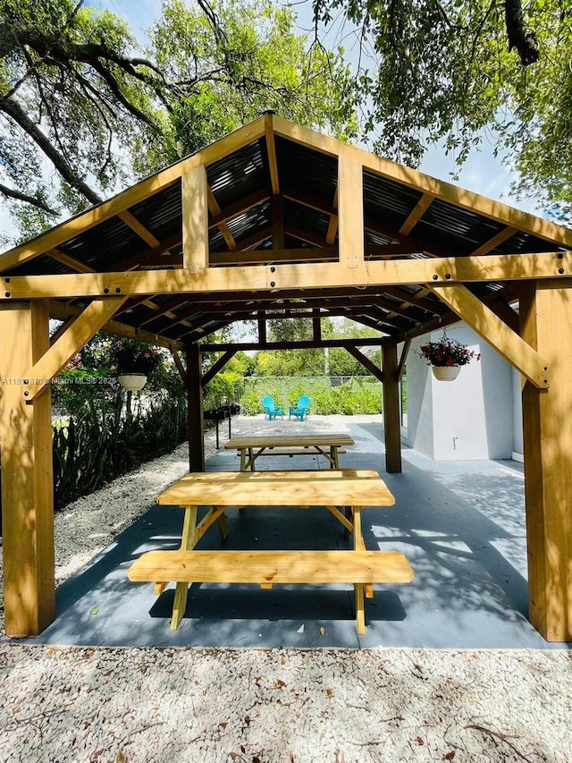 5091 NW 2nd Ave, Miami, FL 33127 - surrounding community featuring a gazebo and outdoor dining space