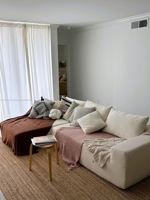 4730 NW 97th Ct Unit 76, Doral, FL 33178 - living room featuring crown molding